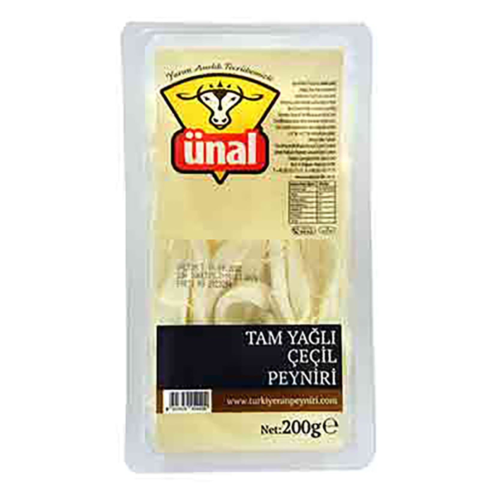 ÜNAL ÇEÇİL PEYNİRİ 200 GR*12