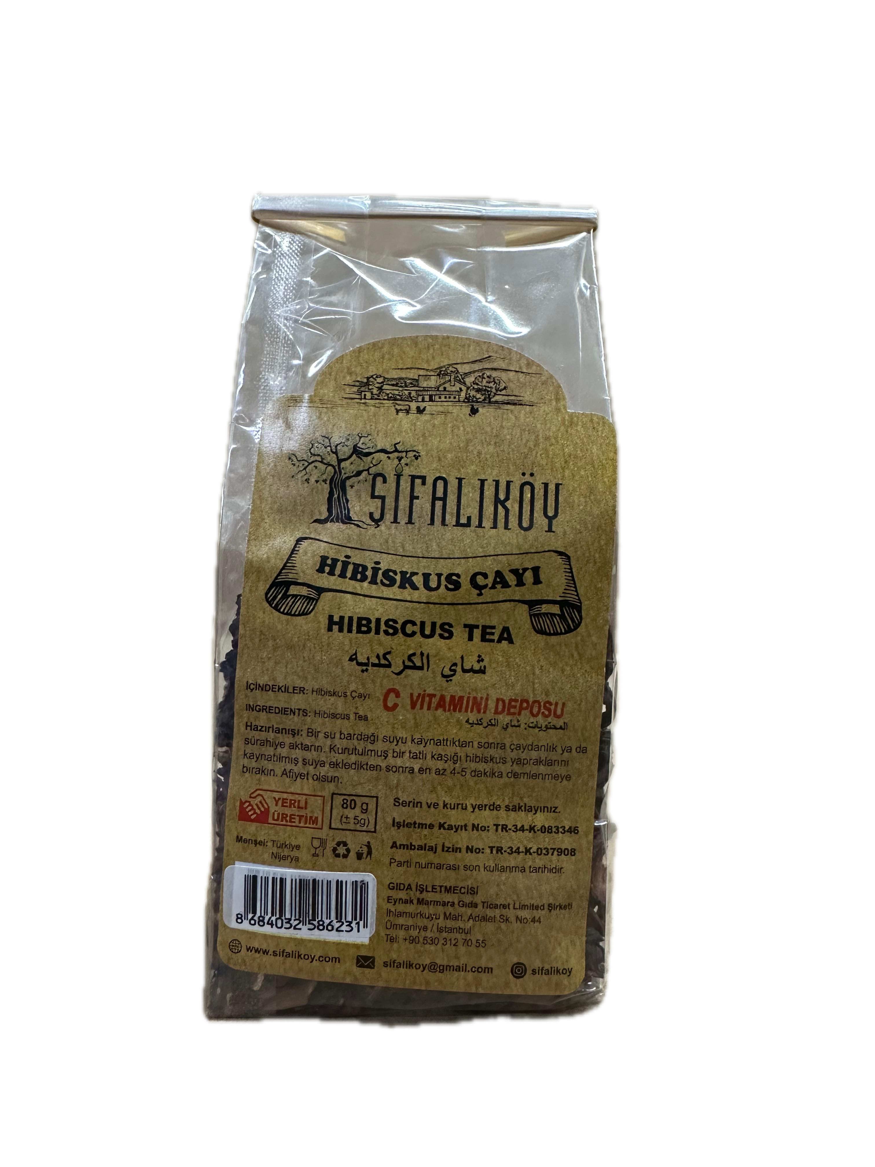 ŞİFALIKÖY HİBİSKUS 80 GR ( YENİ ÜRÜN )*12