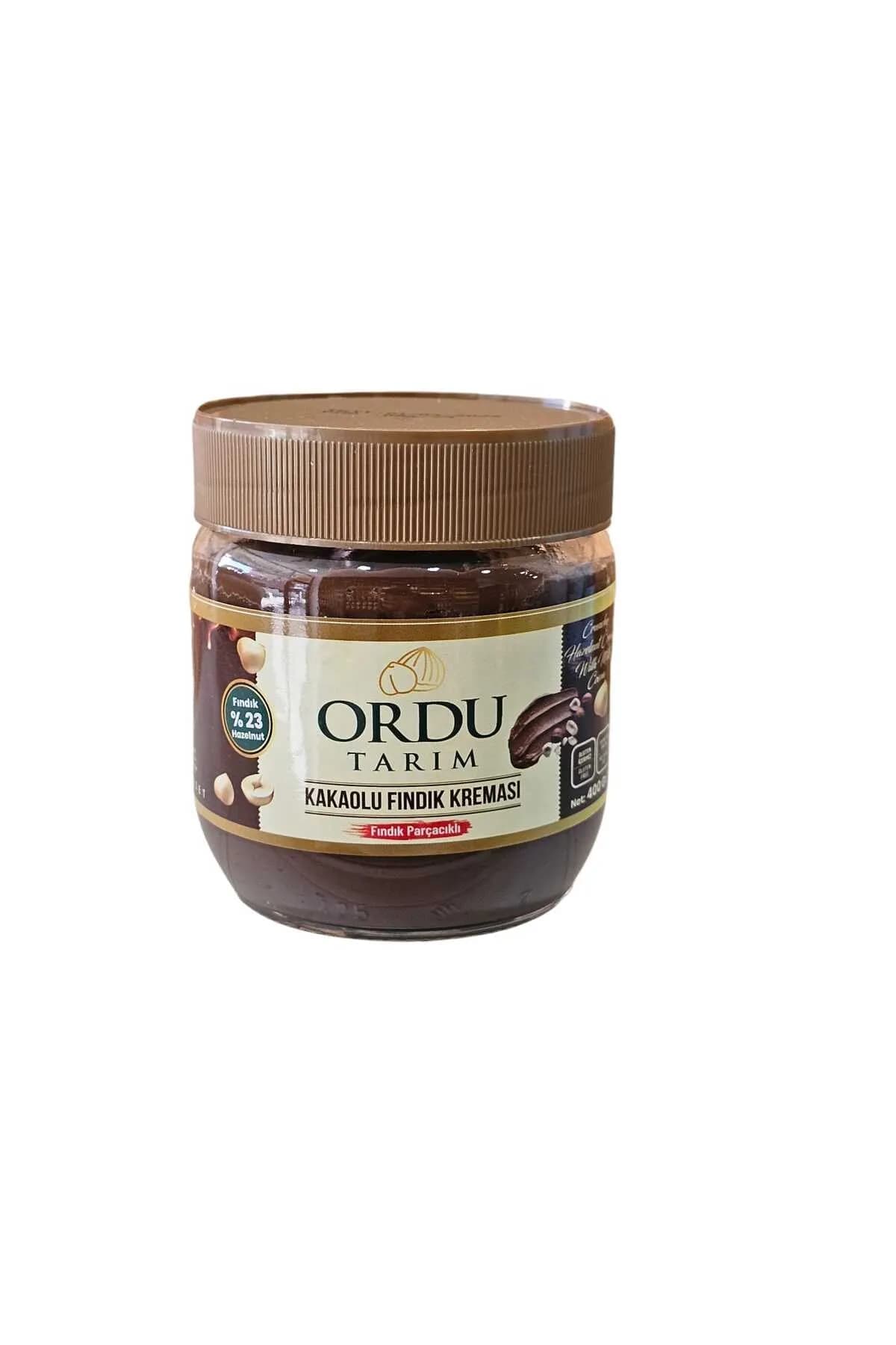 ORDU TARIM FINDIK KREMASI CAM KAKAOLU PAR.400GR*11