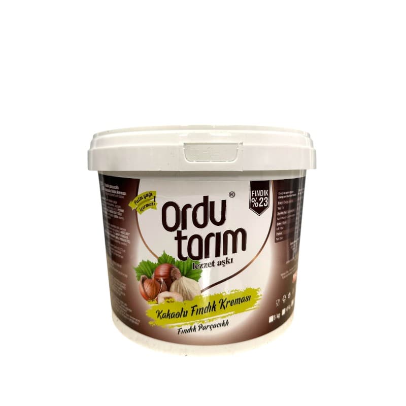 ORDU TARIM FINDIK KREMASI KAKAKOLU PARÇACIKLI 5 KG