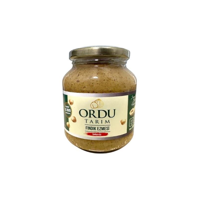 ORDU TARIM YER FISTIĞI EZMESİ CAM ŞEKERSİZ300GR*14