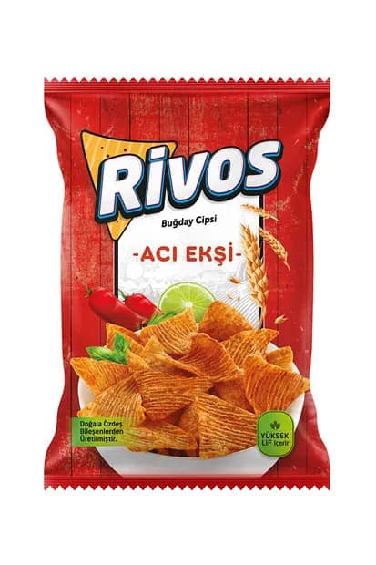 RİVOS BUĞDAY CİPSİ (ACI EKŞİ) 56 GR*24