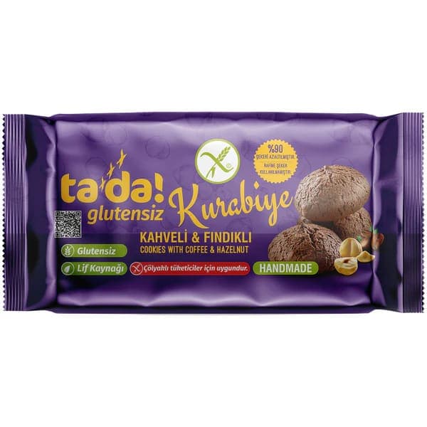 TADA KAHVELİ FINDIKLI KURABİYE 75 GR*10