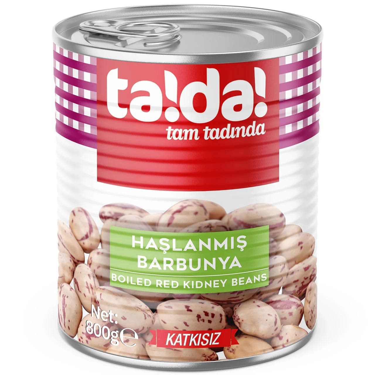 TADA HAŞLANMIŞ BARBUNYA 800 GR*24
