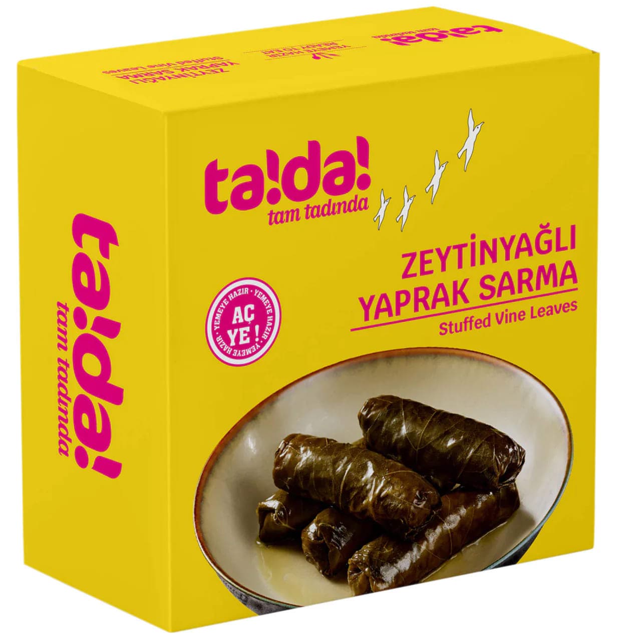TADA ZEYTİNYAĞLI YAPRAK SARMA KARE ALUTR.190GR*12