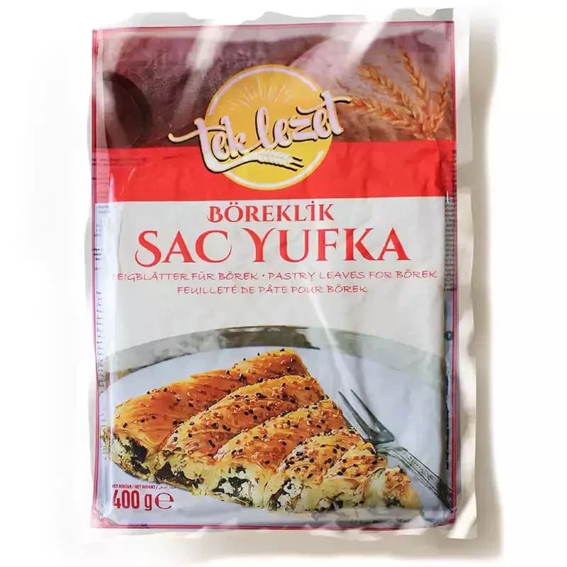 TEK LEZET BÖREKLİK SAC YUFKA 400 GR*15