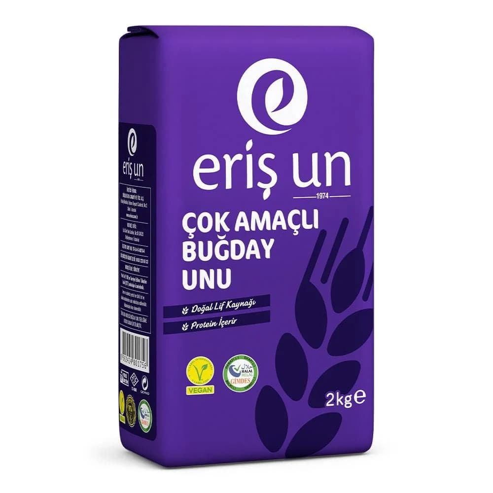 ERİŞ ÇOK AMAÇLI BUĞDAY UNU 2 KGX8
