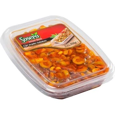 SOSERO EGE ZEYTIN SALATASI 250GR VAK.TBK