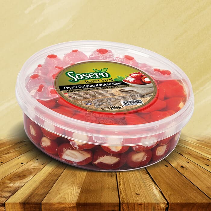 SOSERO PEYNIR DOLGULU KARDOLA BIBER 2KG VAK.TBK