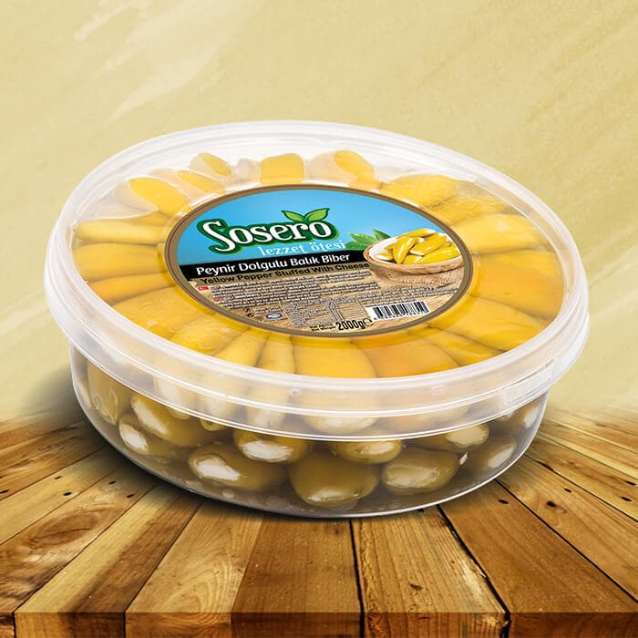 SOSERO PEYNIR DOLGULU BALIK BIBER 2KG TAVA