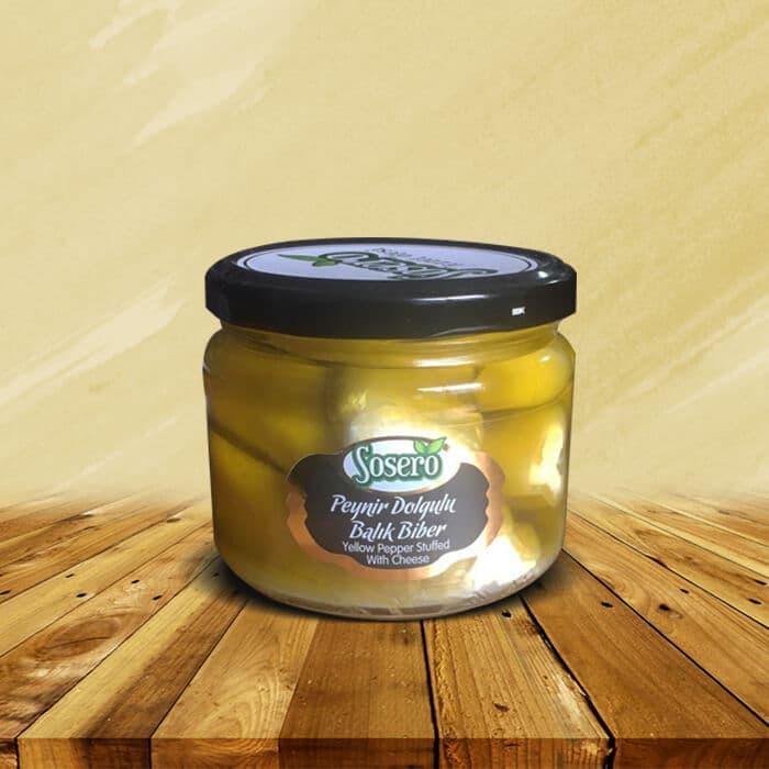 SOSERO BALIK DOLGULU BALIK BIBER 300CC KVNZ(SARI BİBER)