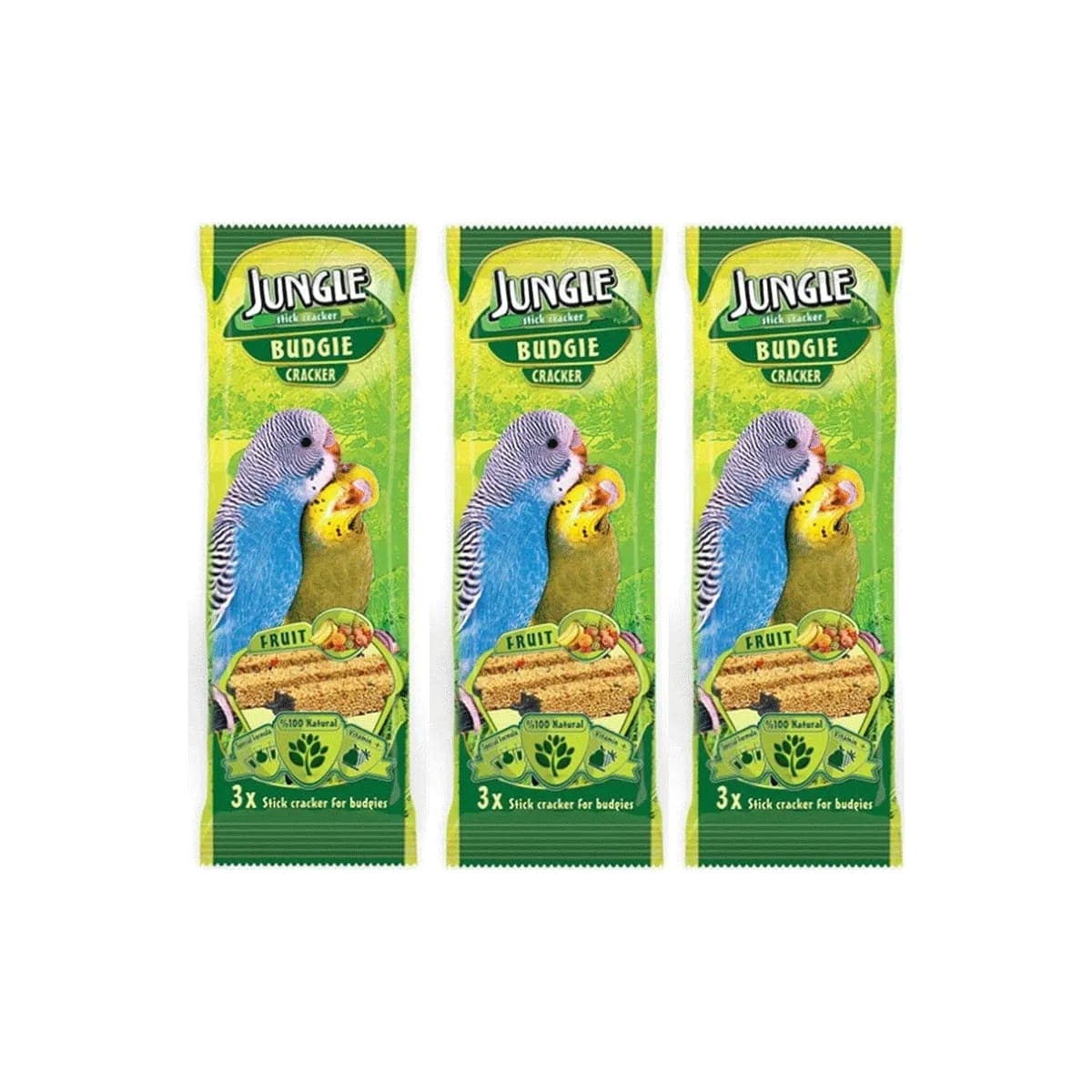 Jungle Meyveli Muhabbet Krakeri 3 lü