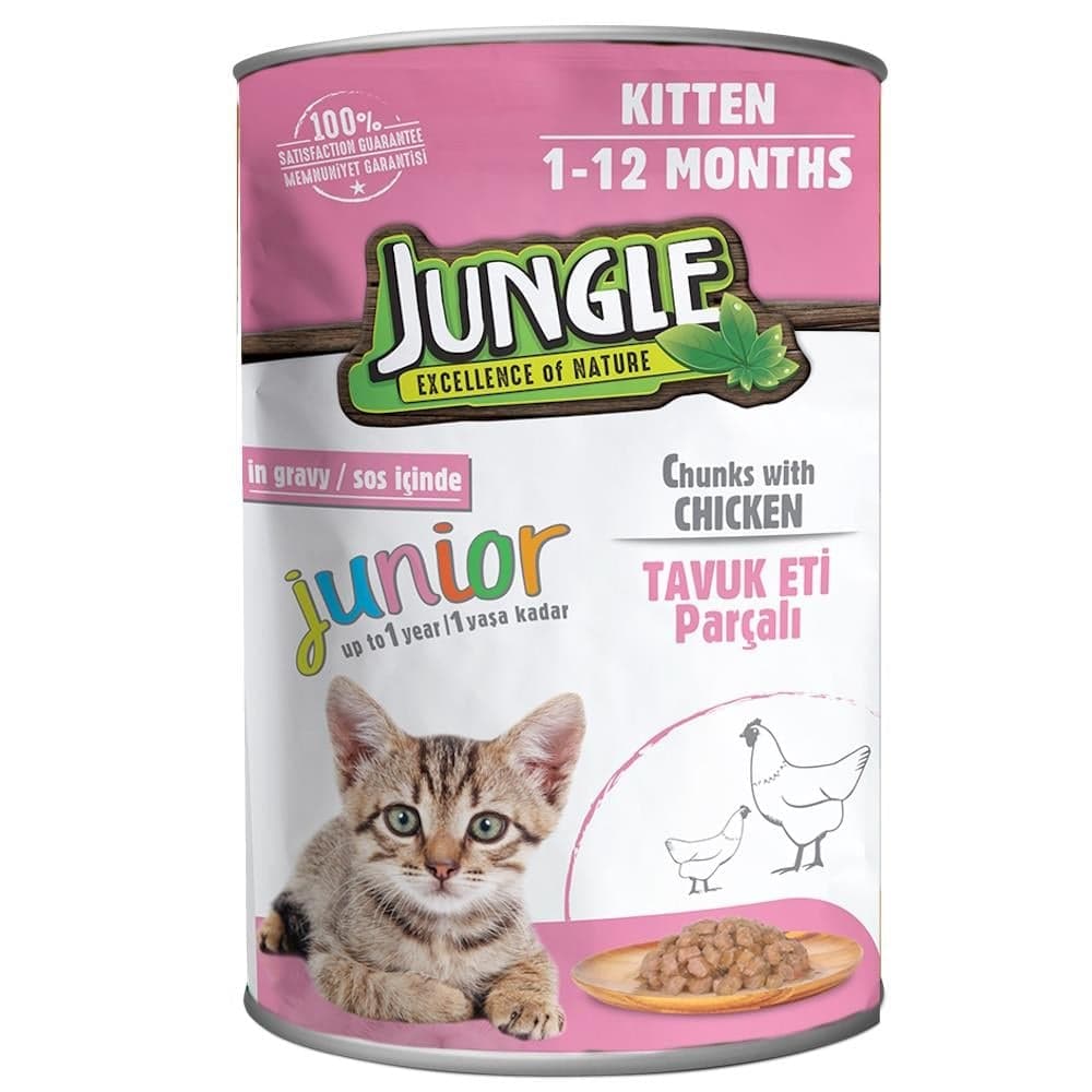 Jungle Yavru Kedi Konservesi 400 gr