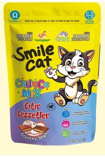 Smile Cat Crunch Mix 60 gr.