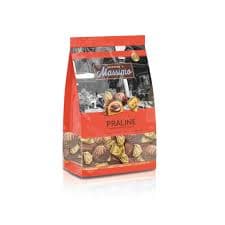 MASSIMO PRALINE CARAMEL TOFFEE CHO.200 GR*12