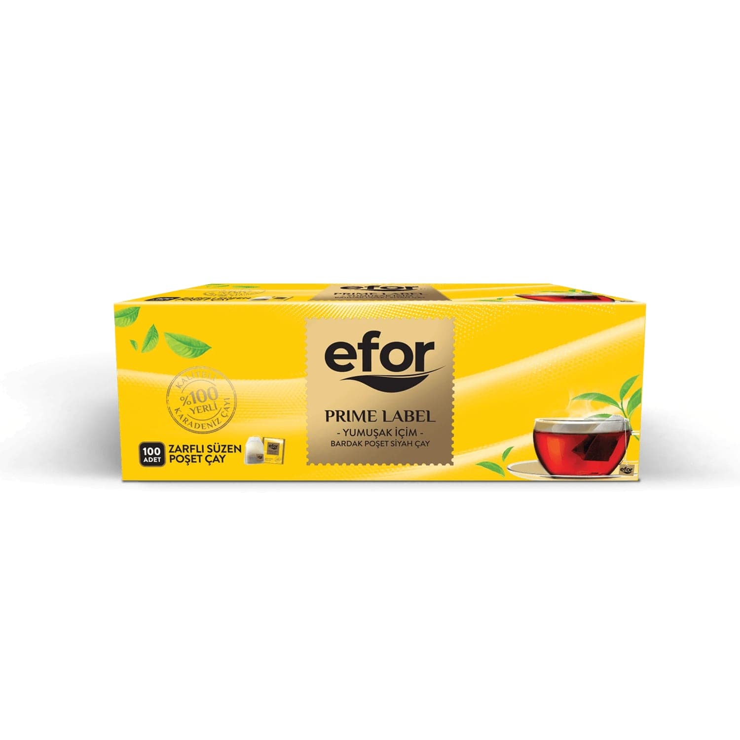 EFOR PRİME LABEL 100X2GR SÜZEN POŞET