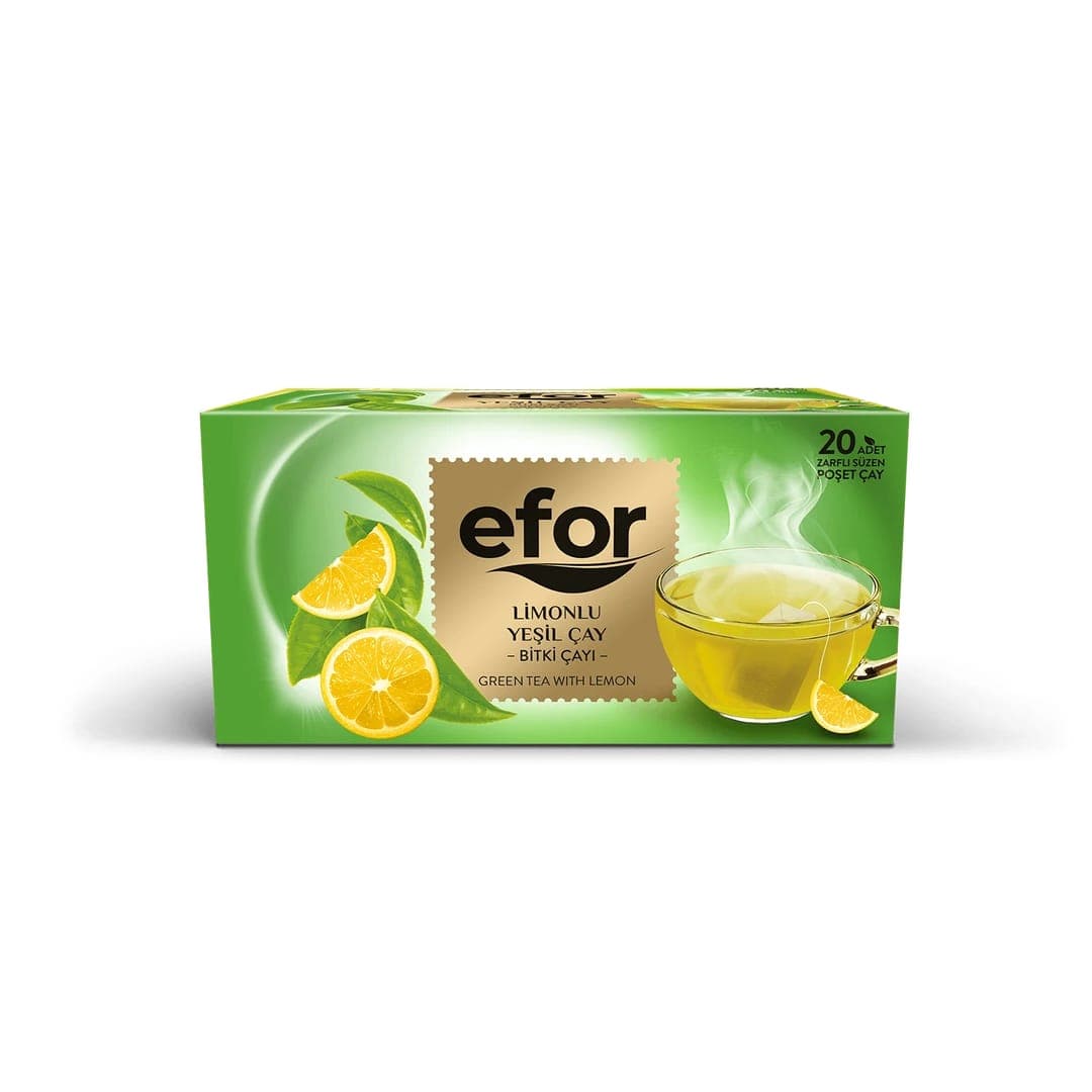 EFOR YEŞİL ÇAY & LİMONLU 20X1.75GR