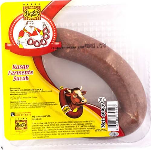 BEŞLER EVLİK FERMENTE SUCUK (400 GR) (9 ADET)