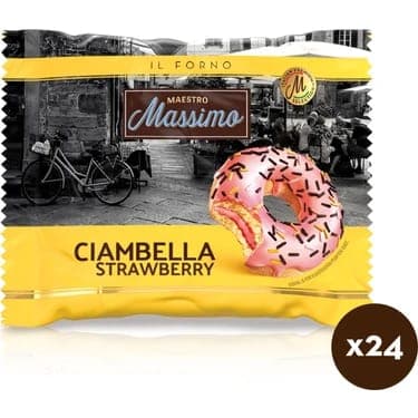 MASSIMO CIAMBELLA DONUT ÇİLEKLİ 45 GR 24*6
