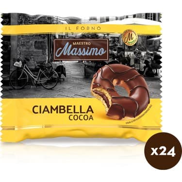 MASSIMO CIAMBELLA DONUT KAKAOLU 45 GR 24*6